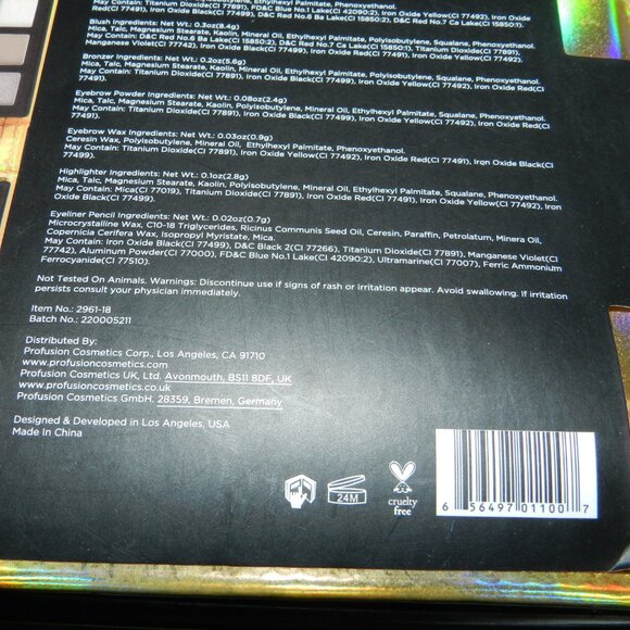 PROFUSION  COSMETICS Euphoric Face Complete Face Kit🆕⌚📦🏃🏻⚡🚚 - Picture 12 of 14